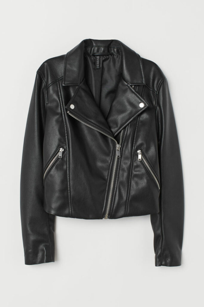 $49.99 H&M leather jacket